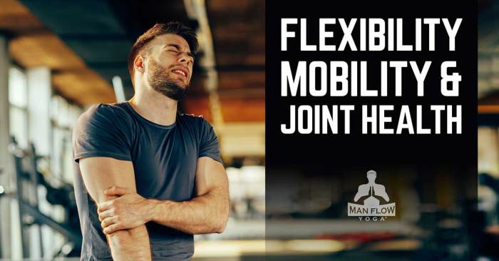 Importance of joint flexibility for overall mobility