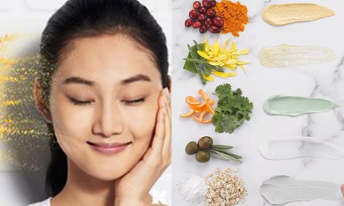 Benefits of natural ingredients for skin health