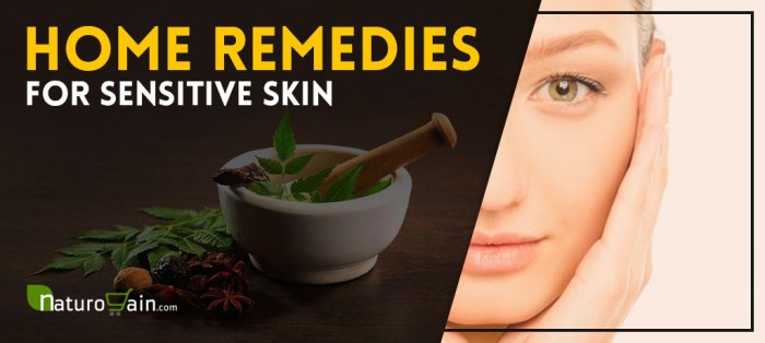 How to treat sensitive skin with gentle care