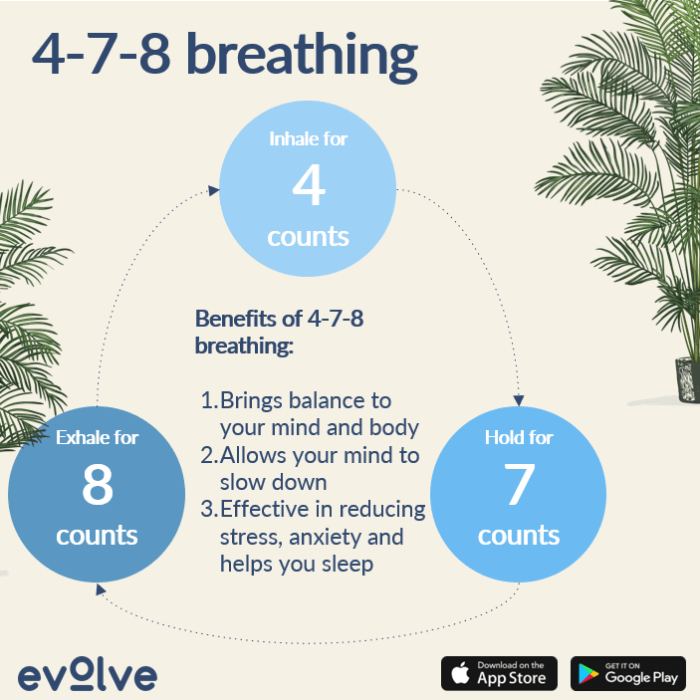 Breathing techniques for anxiety relief